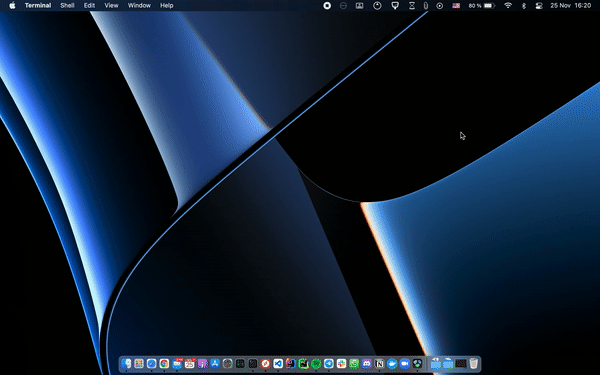 HideMyDock: 隐藏 macOS 特定空间程序坞