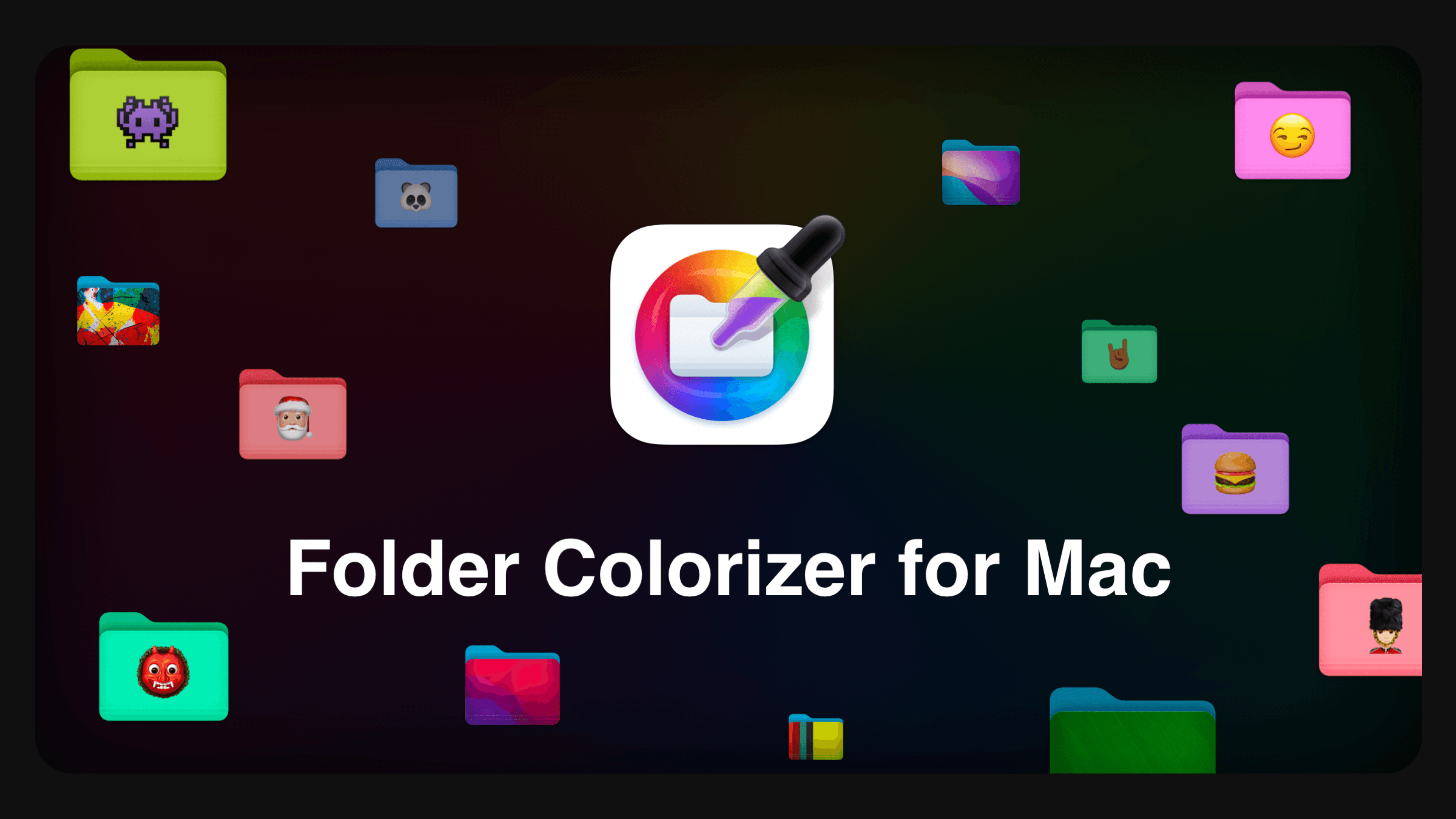 Folder Colorizer: 改变 Mac 文件夹颜色