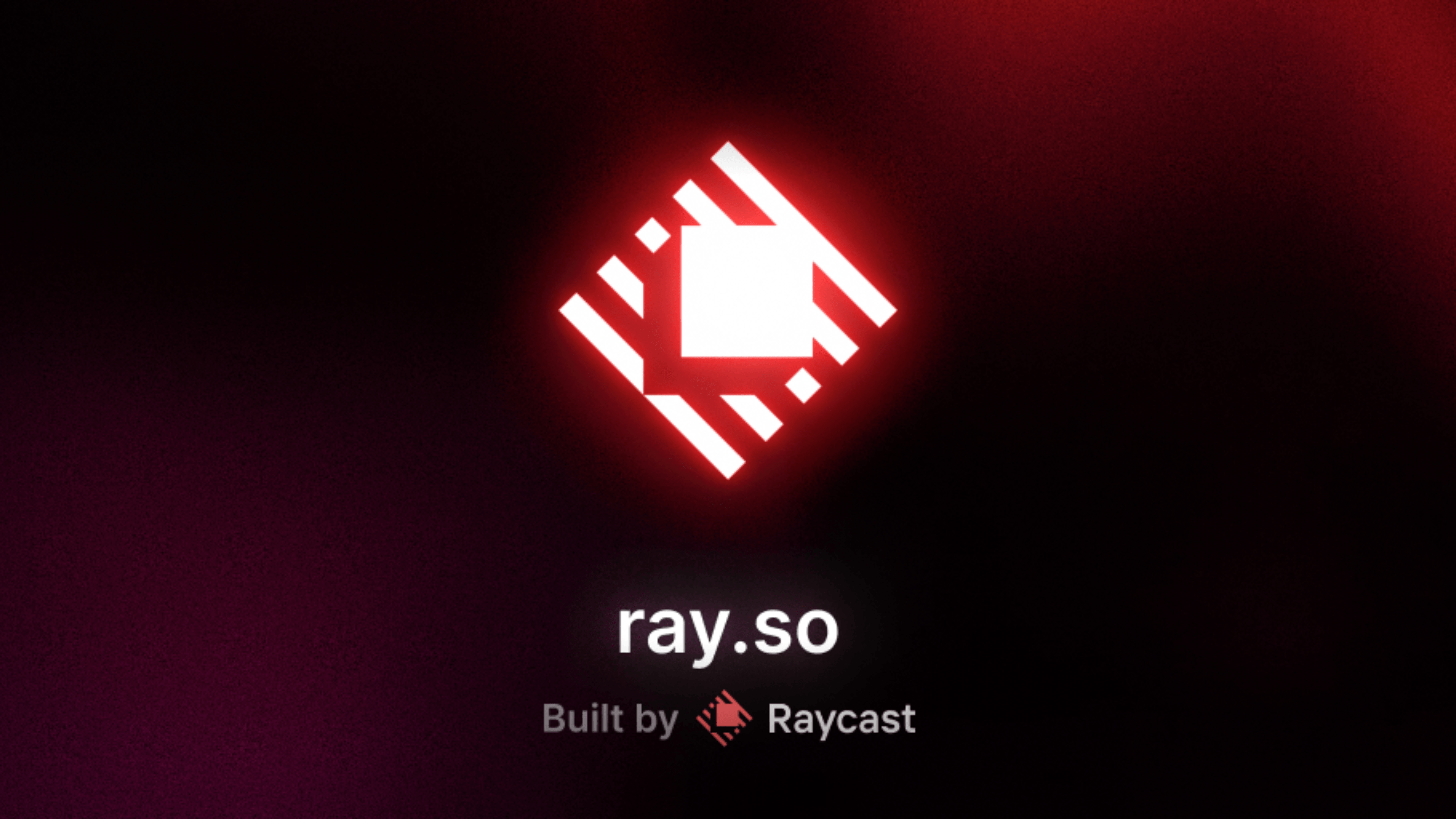ray.so: Raycast 开发的工具集合