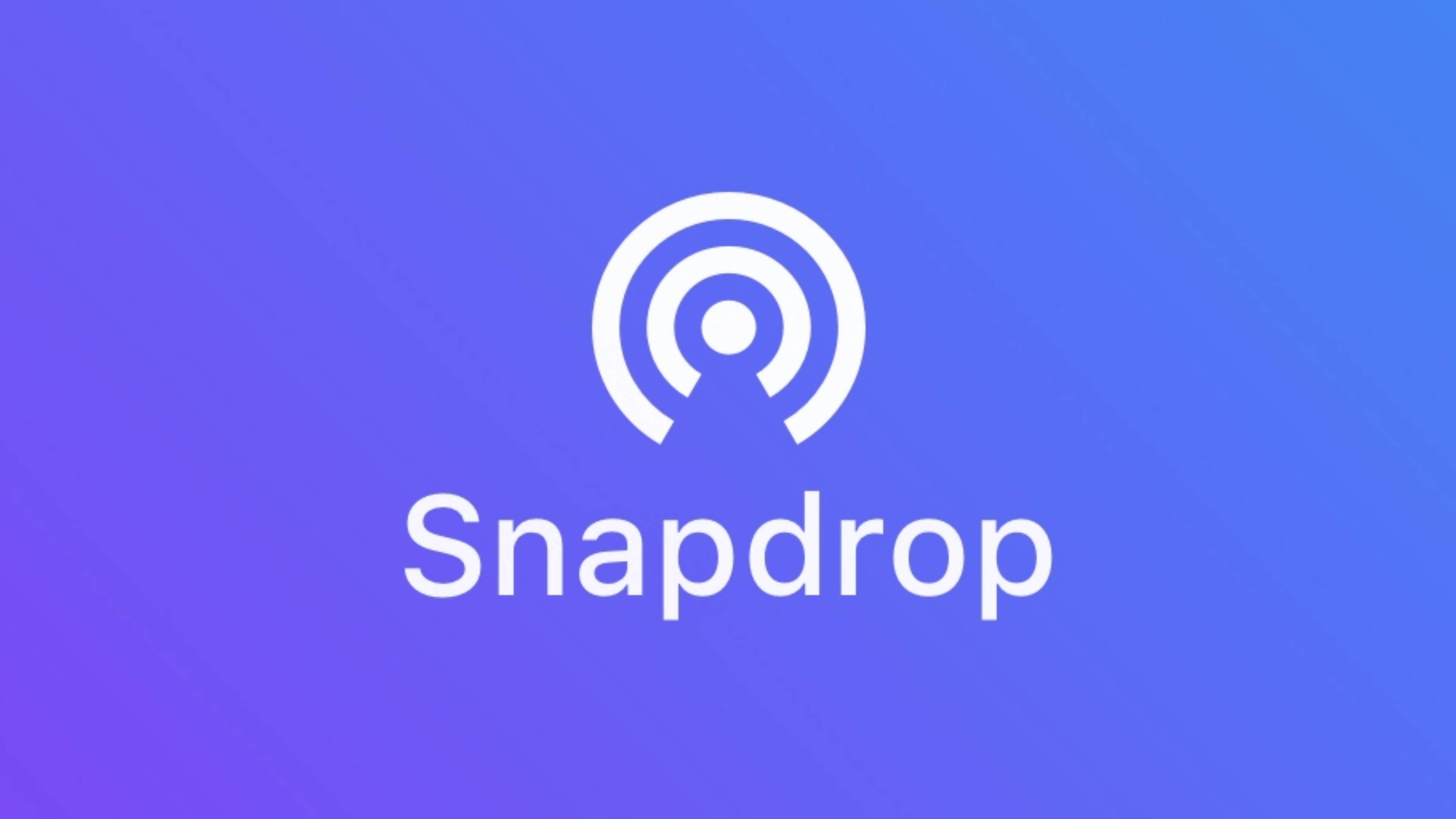 Snapdrop —— 网页版 AirDrop