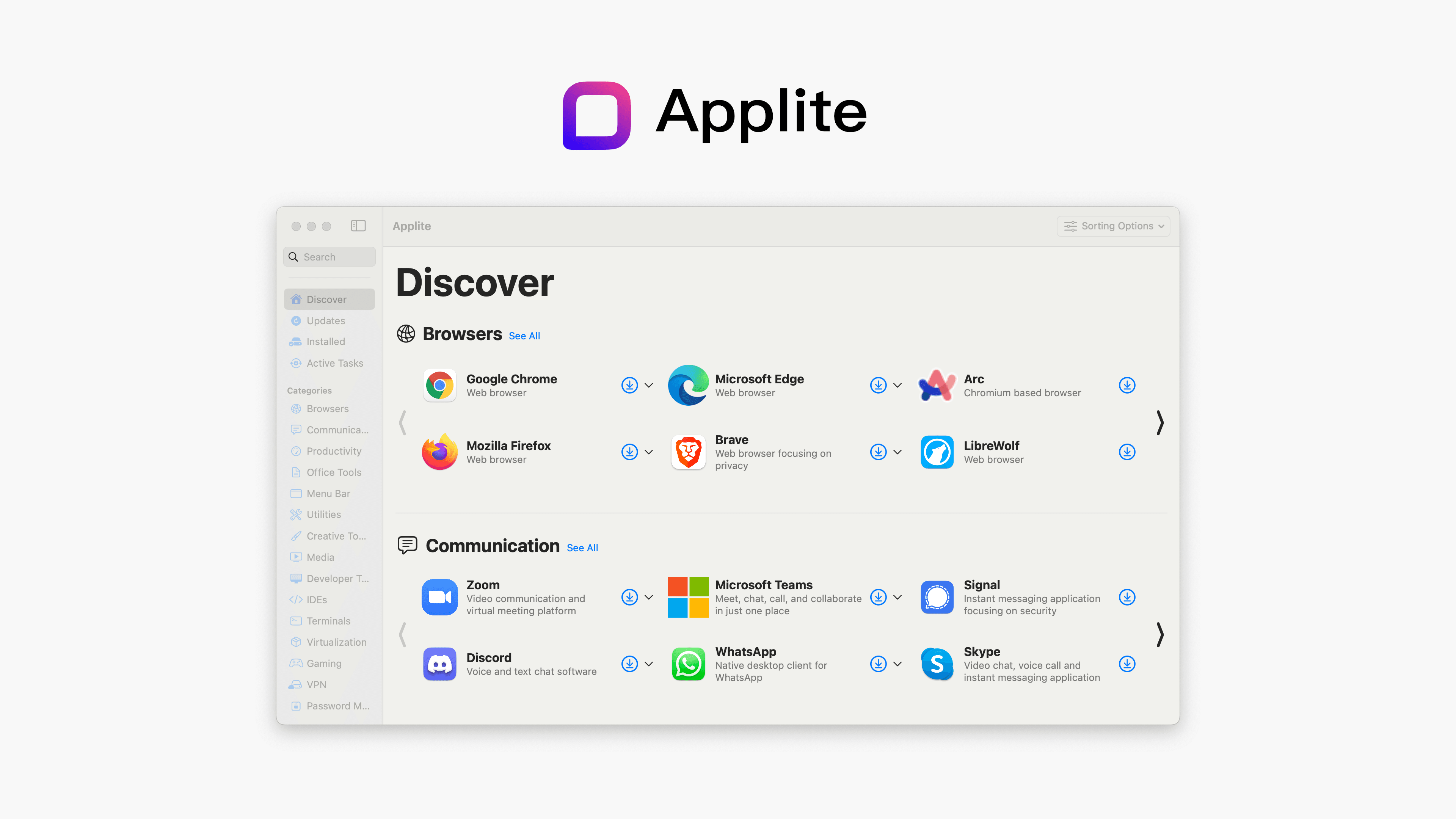 Applite: 适用于 macOS 的 Homebrew Casks GUI app