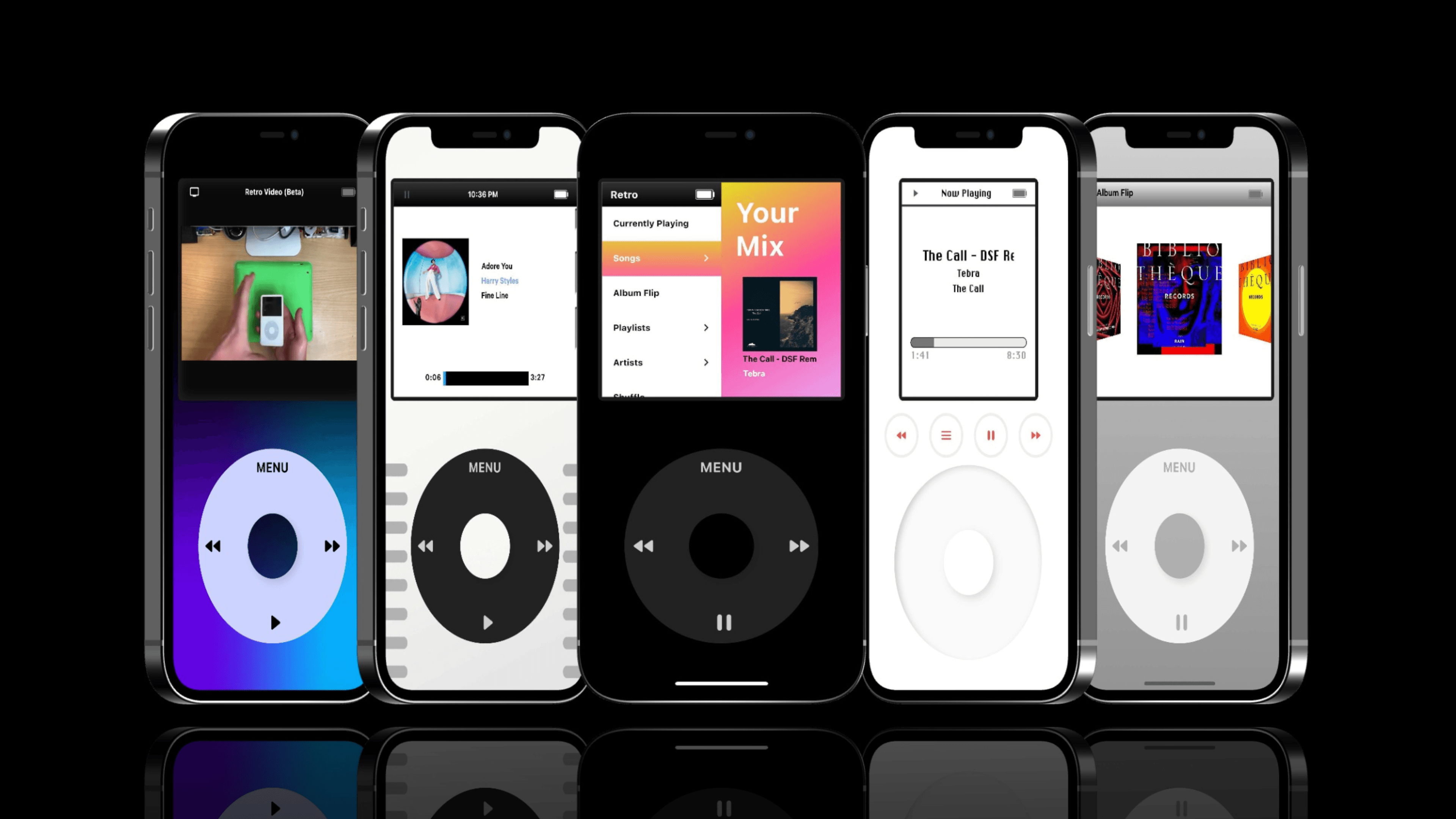 Retro Music Player: iPod 界面音乐播放器