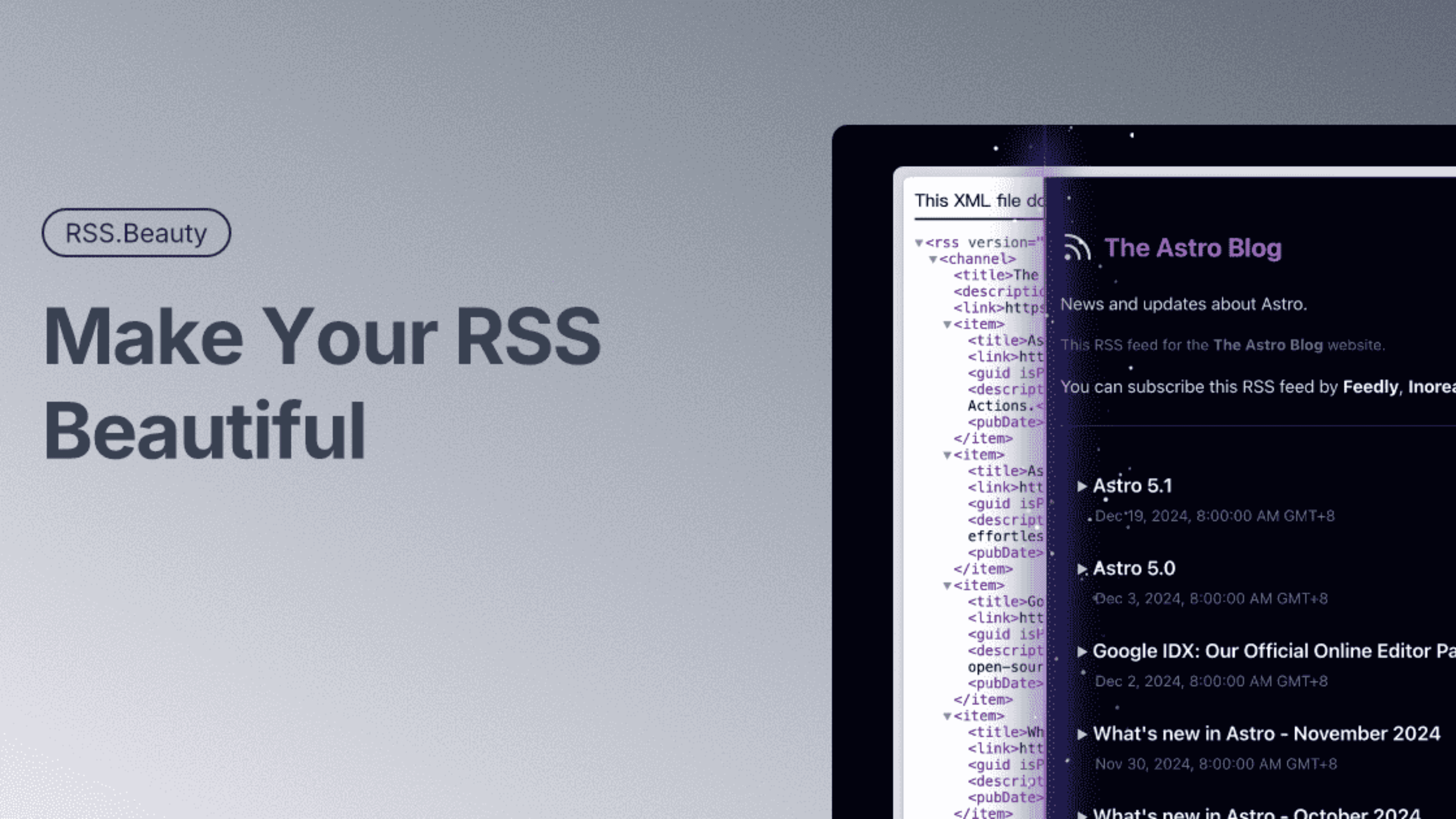 RSS.Beauty: 让 RSS 变漂亮