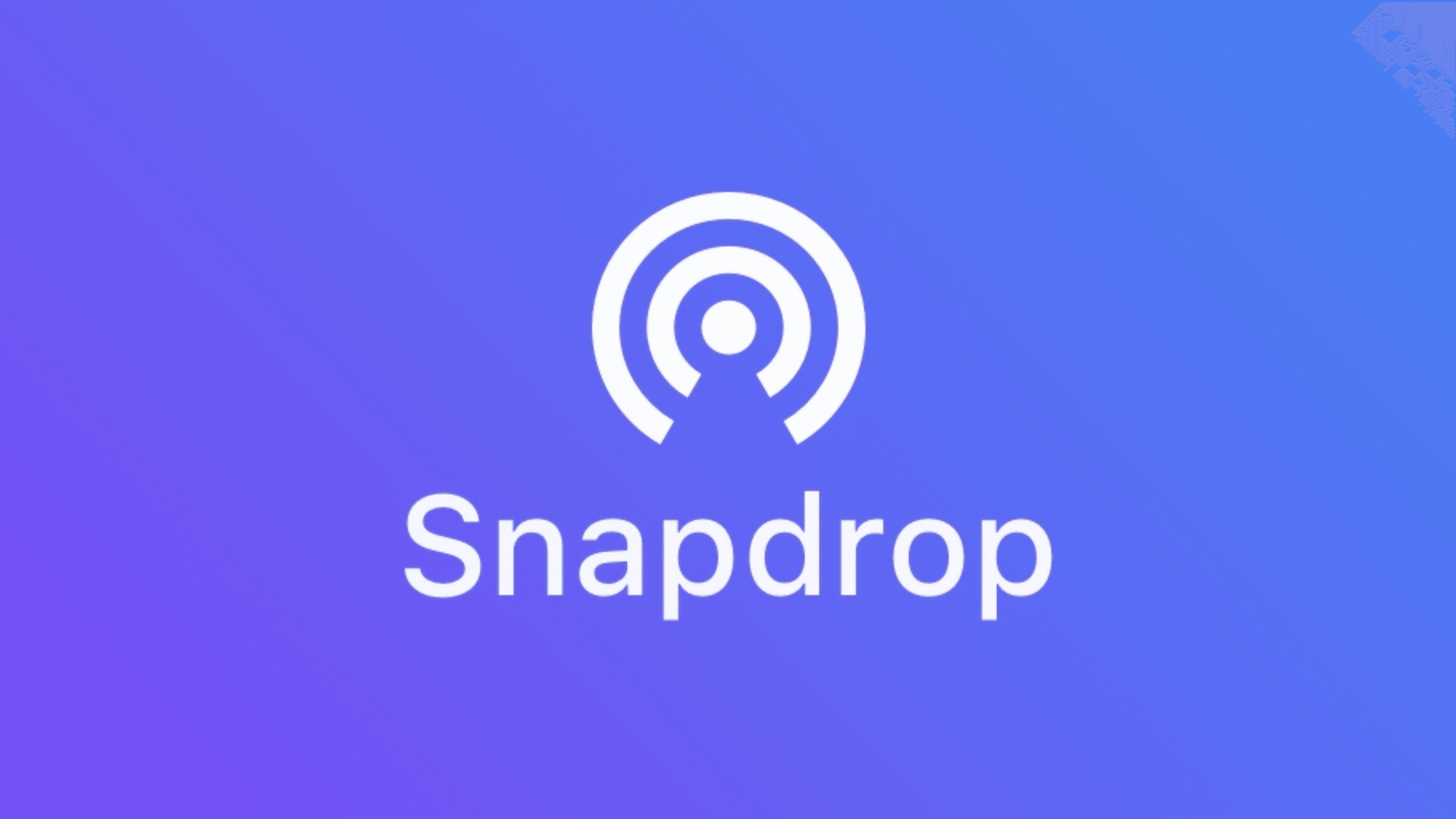 Snapdrop —— 网页版 AirDrop