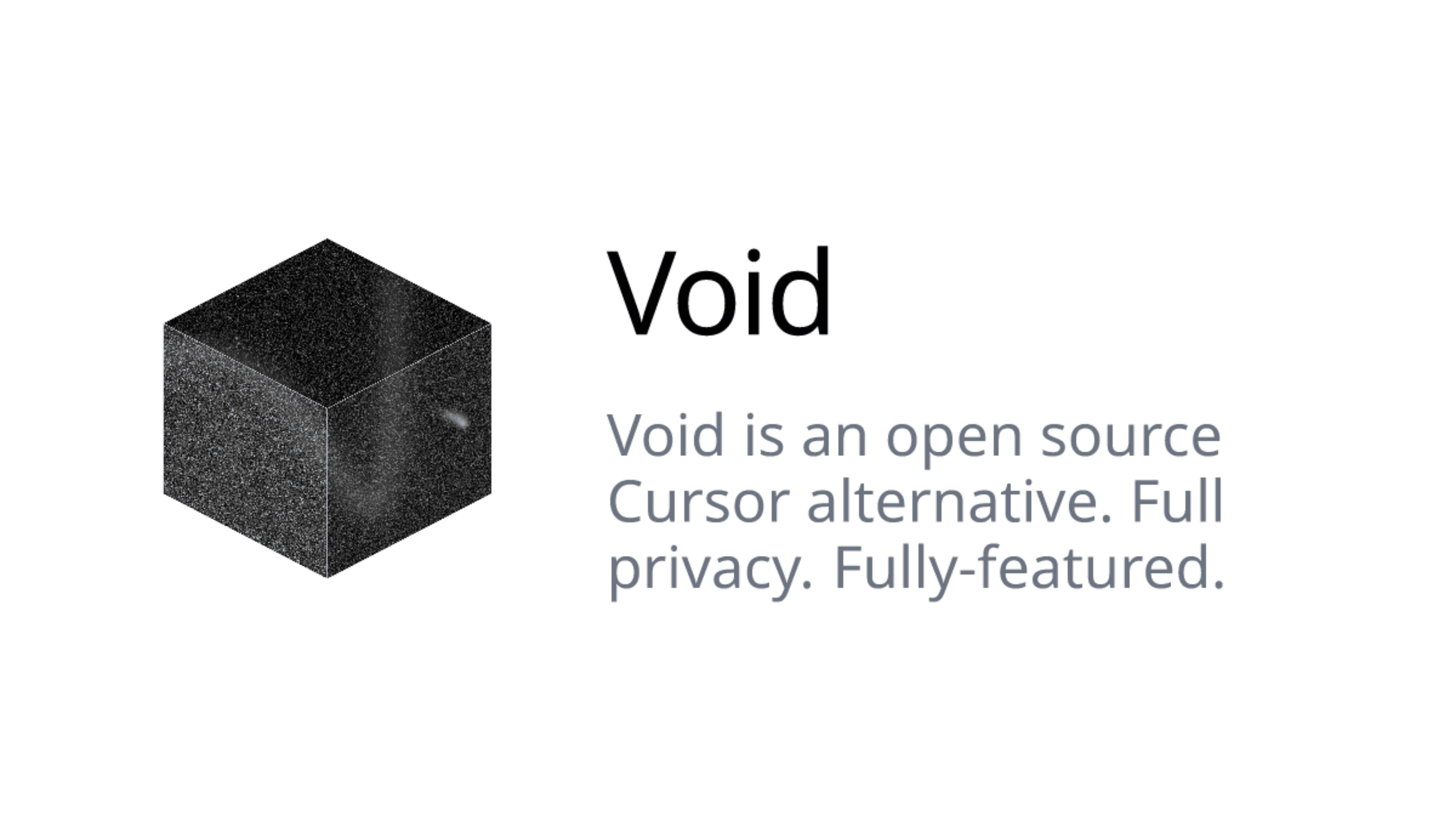 Void: 开源的 Cursor 替代品