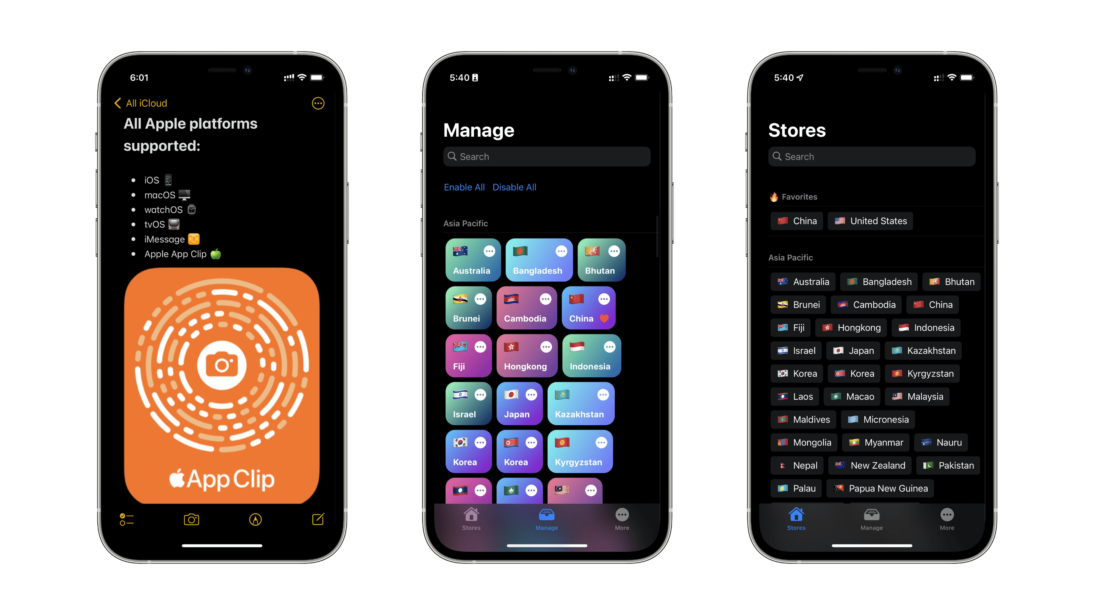 Store Redirect: 一键更换 App Store 国家和地区