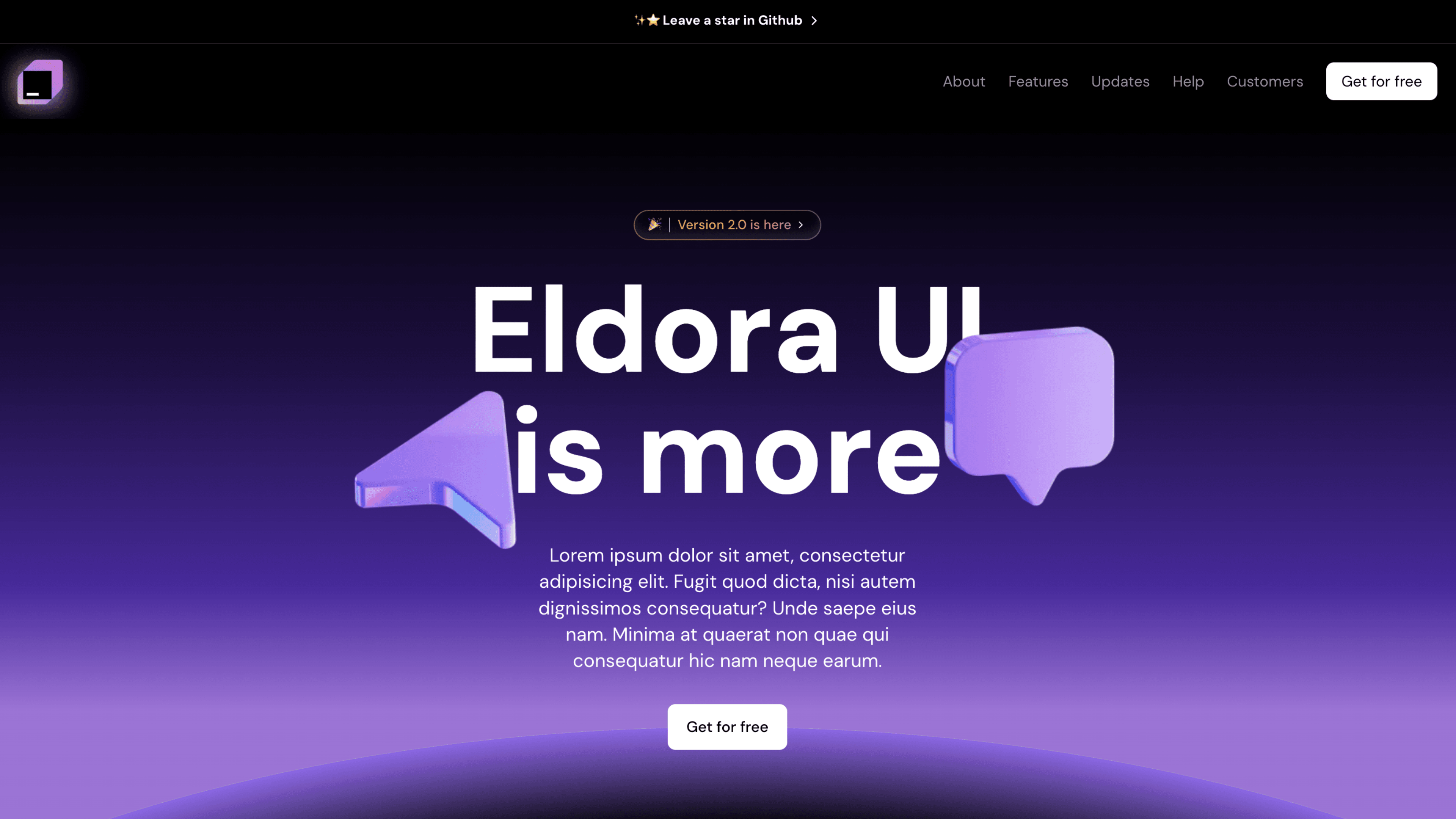 Eldora UI: 基于 React, Tailwind CSS 的开源动画组件